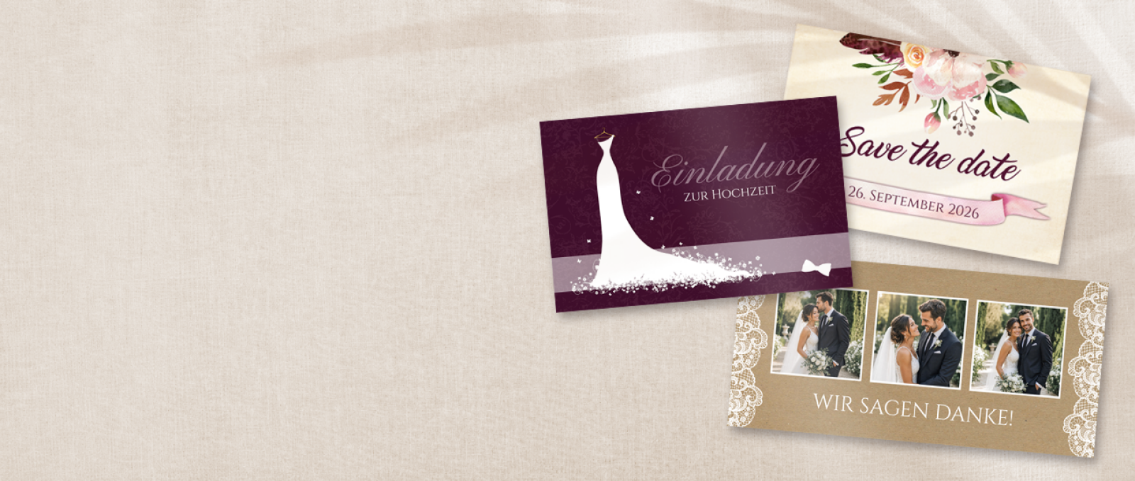 Alles für Ihre Hochzeit
