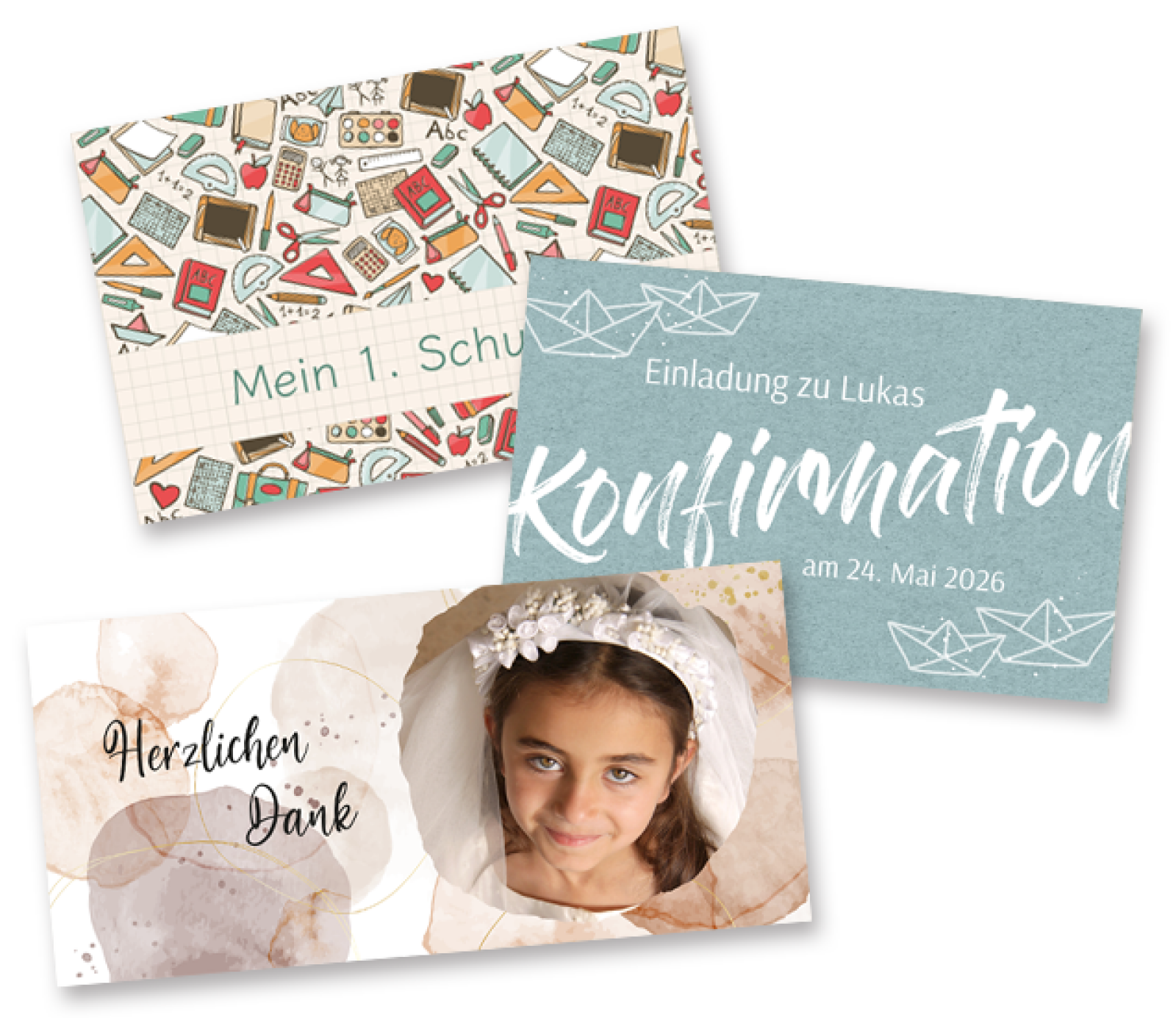 Farbenfrohe Designvorlagen