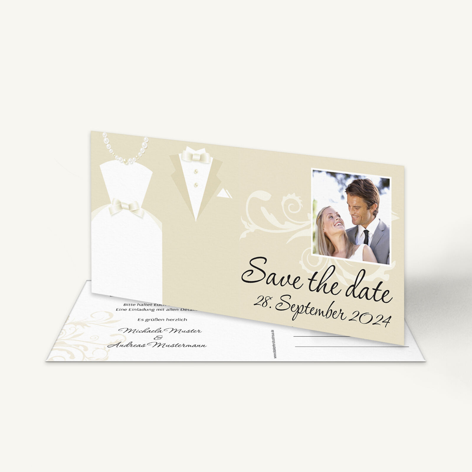 Braut und Bräutigam