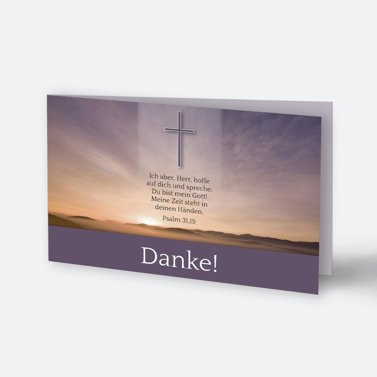 Sonnenuntergang Violett