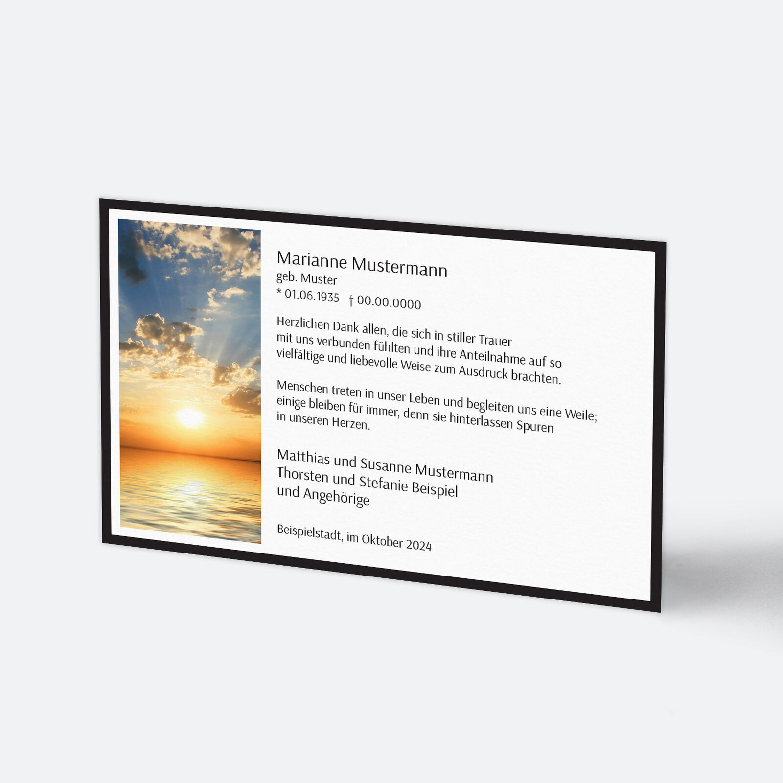 Sonnenuntergang Edel