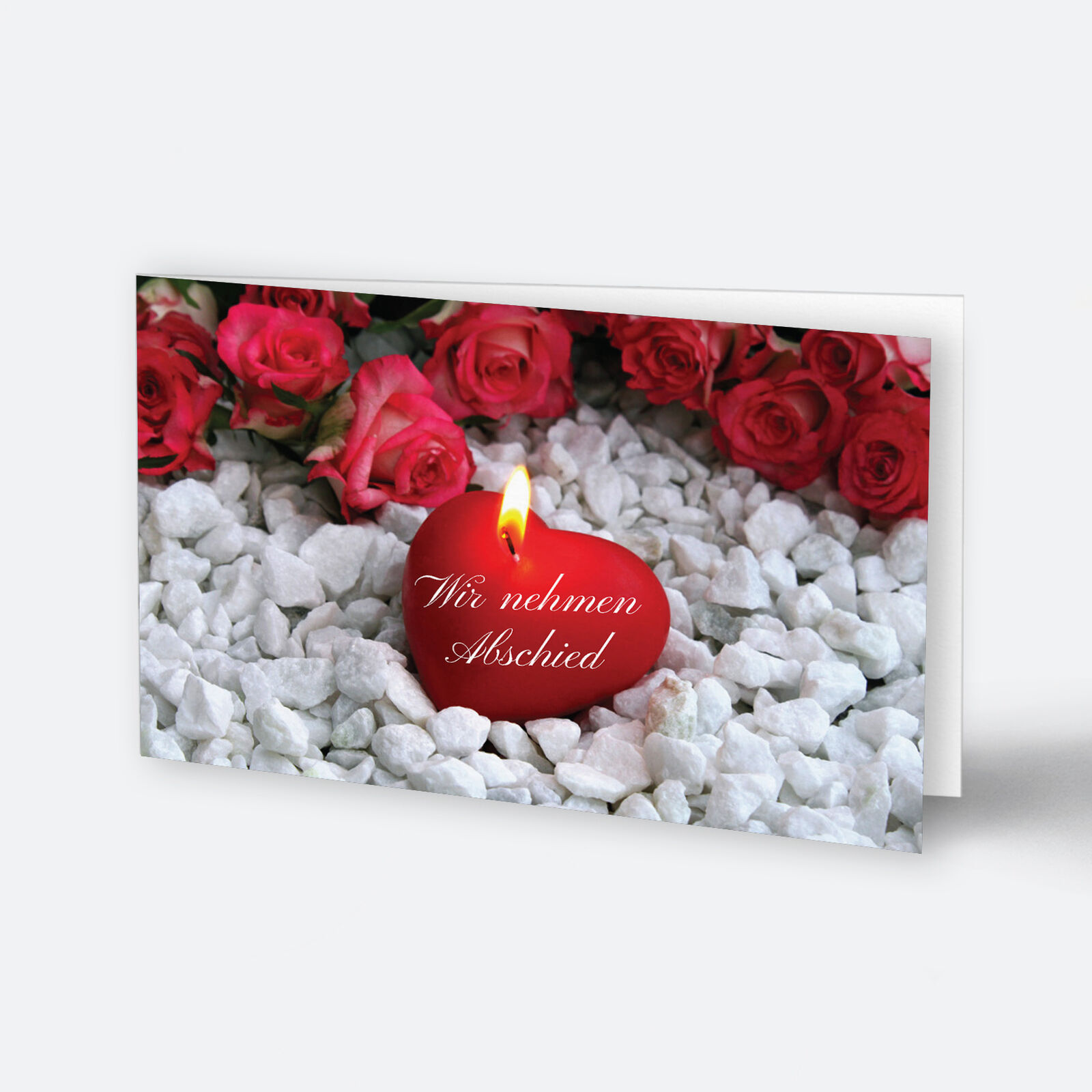 Leuchtendes Herz Rot