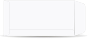 Briefumschlag 220 x 109 mm brillantweiß