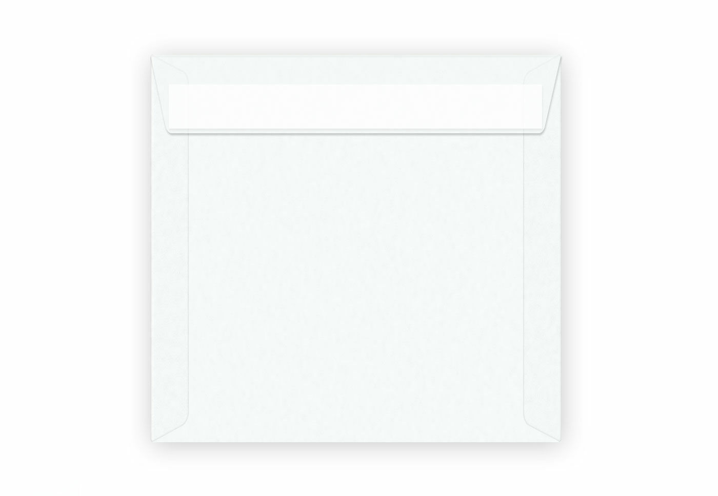 Briefumschlag 160 x 160 mm transparent