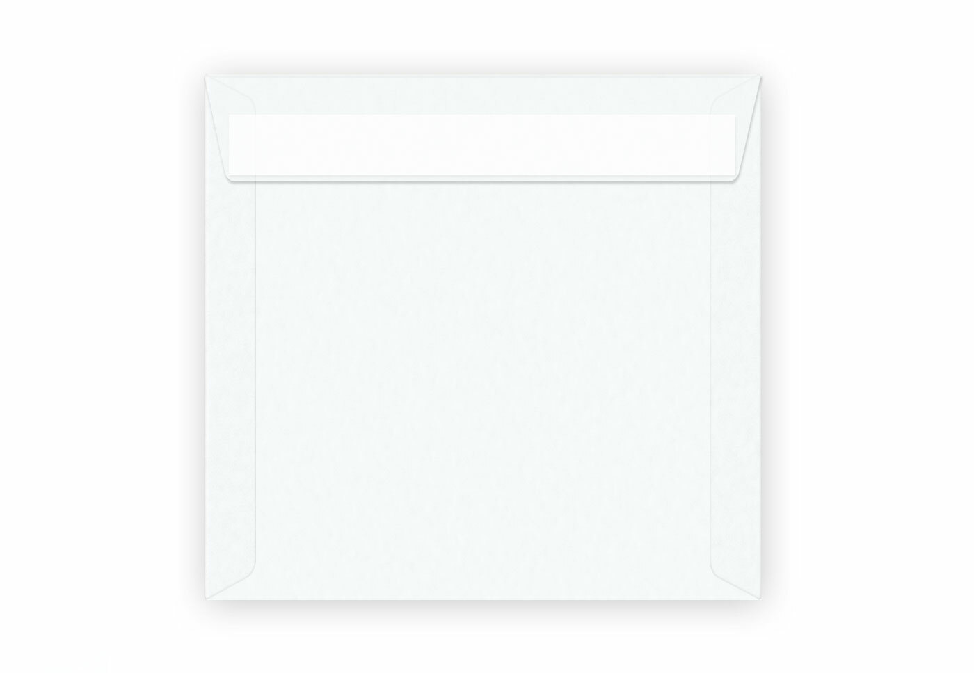 Briefumschlag 160 x 160 mm transparent